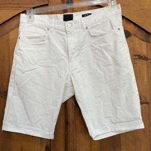 Men’s white shorts